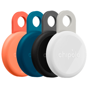 Chipolo LOOP Preto/Branco/Azul/Laranja 4-Pack