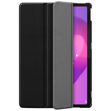 Just in Case Smart Tri-Fold Book Capa Preto Lenovo Idea Tab