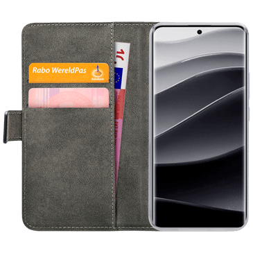 Mobilize PU-Couro Book Capa Preto Xiaomi Redmi Note 14 Pro+ 5G