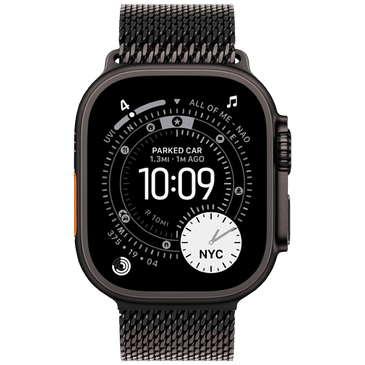 Apple Watch Ultra 3 49mm Preto (Preto Milanese Correia S)