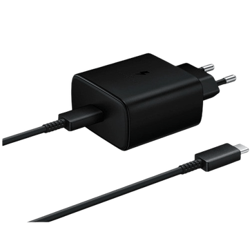 Samsung Carregador Rápido USB-C 45W + Cabo USB-C EP-TA845 Preto