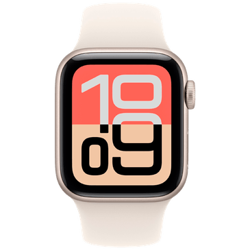 Apple Watch SE 3 40mm Dourado (Bracelete De Borracha Bege S/M)