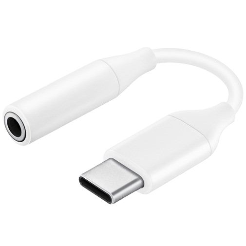 Adaptador Samsung USB-C para Jack 3.5mm Branco