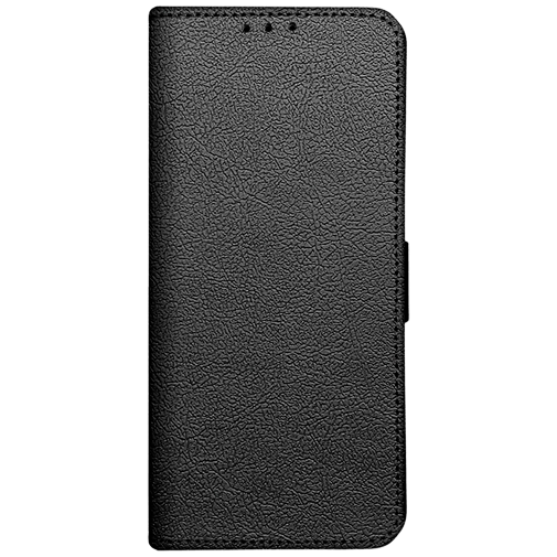 Just in Case PU-Couro Book Capa Preto Motorola Edge 70