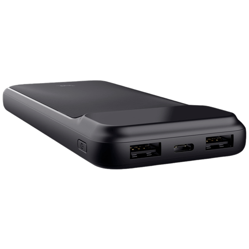 Trust Avala Carregador Rápido Power Bank 10.000mAh Preto