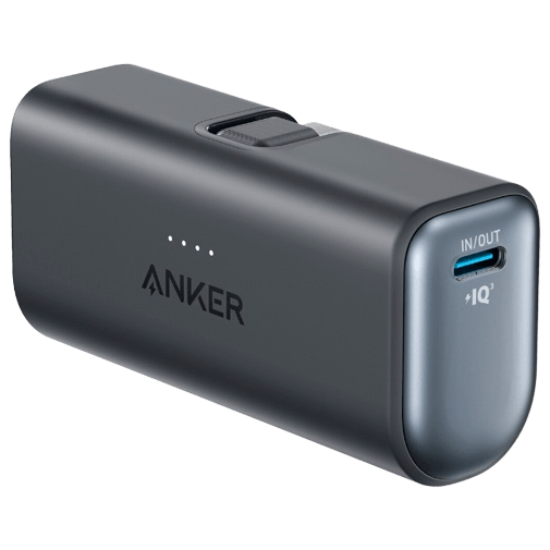 Anker Nano Carregador Rápido Power Bank 5.000mAh Preto