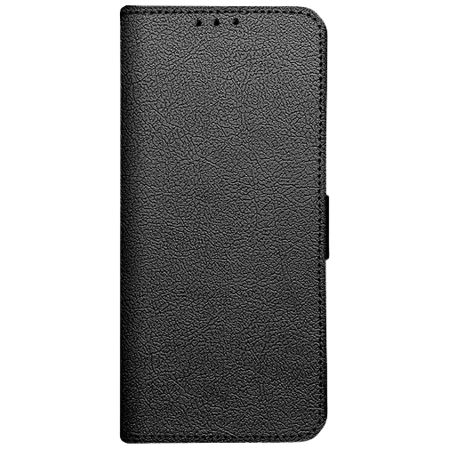 Just in Case Pu-Couro Book Capa Preto Google Pixel 9a