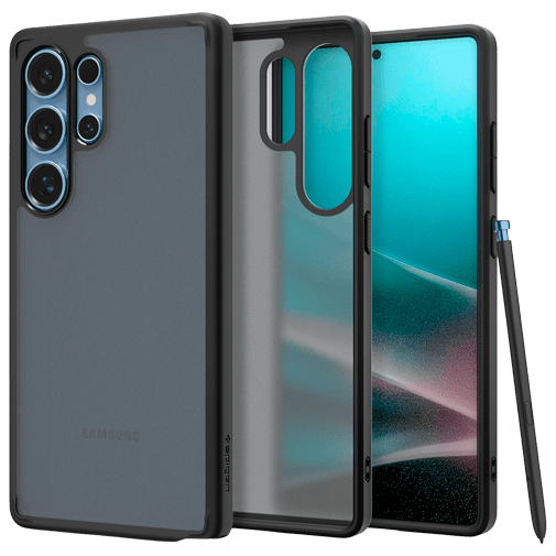 Spigen Ultra Hybrid TPU Back Cover Preto Samsung Galaxy S25 Ultra