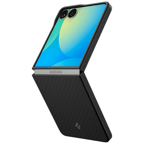 Spigen Air Skin Back Cover Preto Samsung Galaxy Z Flip 7