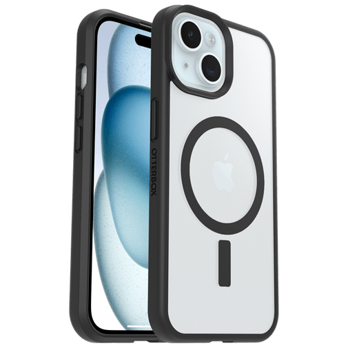 OtterBox React Plástico Back Cover Preto/Transparente Magnético Apple iPhone 13/14/15/16e/17e