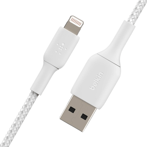 Belkin Boost Charge Lightning Cabo Braided 2 Metros Branco