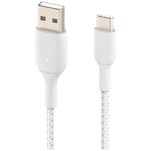 Belkin Boost Charge USB-C Cabo Braided 2 Metros Branco