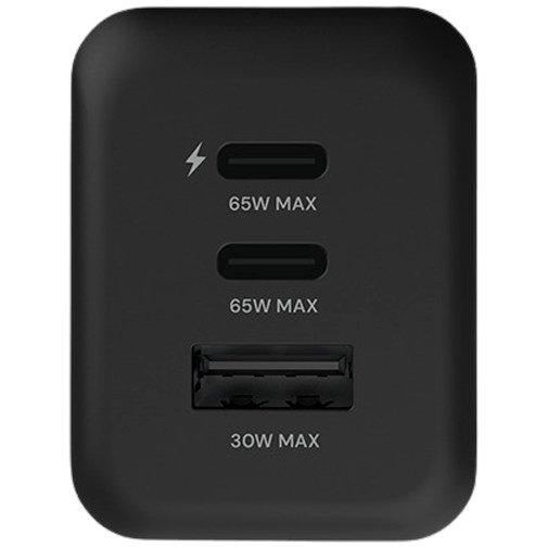 Fairphone Dual USB-C + USB Carregador Rápido 65W Preto