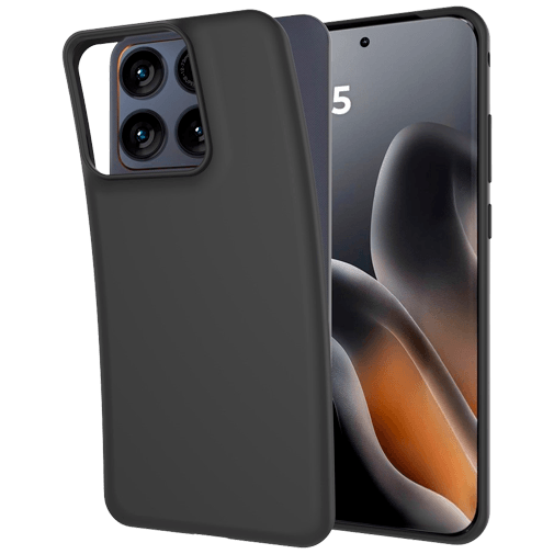 Just in Case TPU Back Cover Preto Motorola Edge 70 Fusion