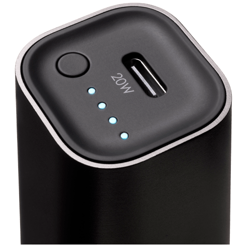 Mophie Powerstation Mini Carregador Rápido Power Bank 5.000mAh Preto
