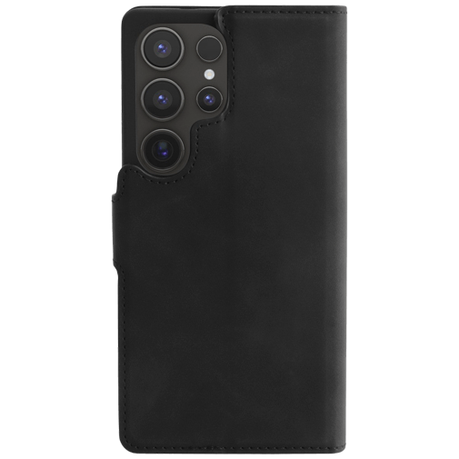 Just in Case PU-Couro Book Capa Preto Samsung Galaxy S26 Ultra