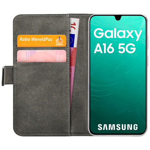 Mobilize Pu-Couro Book Capa Preto Samsung Galaxy A16/A16 5G