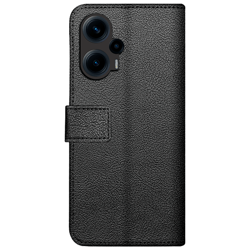 Just in Case Pu-Couro Book Capa Preto Poco F5