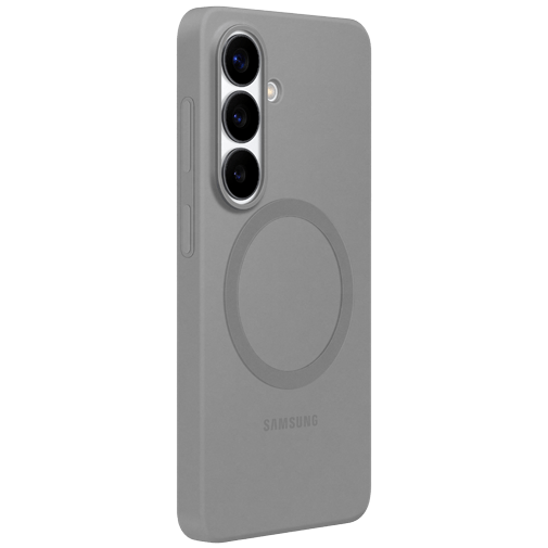 Samsung Silicone Back Cover Cinzento Magnético Samsung Galaxy S26