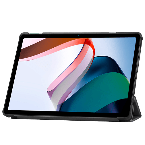 Just in Case Smart Tri-Fold Pu-Couro Book Capa Preto Xiaomi Redmi Pad