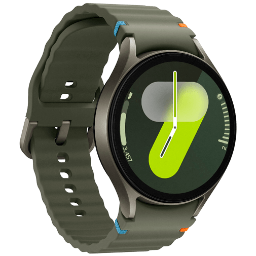 Samsung Galaxy Watch 7 4G 44mm Verde (Bracelete De Borracha Verde)