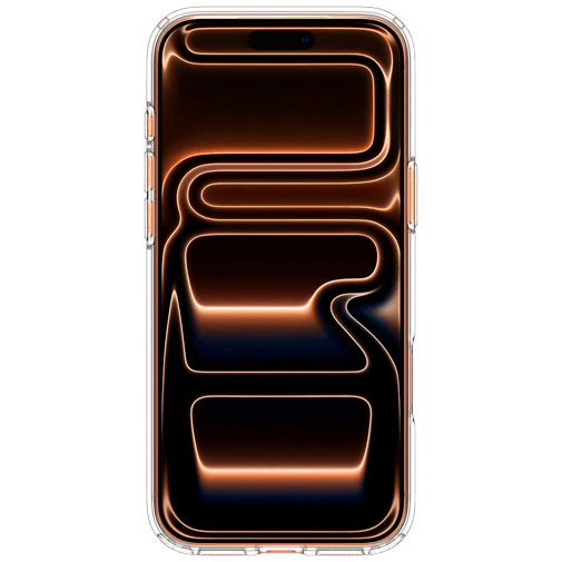 Spigen Ultra Hybrid MagFit Back Cover Transparente/Laranja Apple iPhone 17 Pro