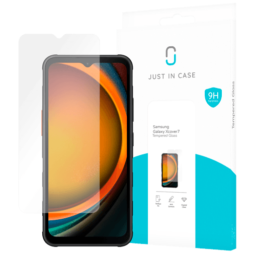 Just in Case Protector De Ecrã Transparente De Vidro Temperado Samsung Galaxy Xcover 7