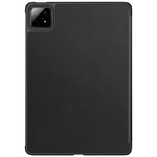 Just in Case Smart PU-Couro Book Capa Preto Xiaomi Pad 7/Pad 7 Pro/Pad 8/Pad 8 Pro