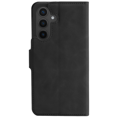 Just in Case PU-Couro Premium Book Capa Preto Samsung Galaxy S25 FE