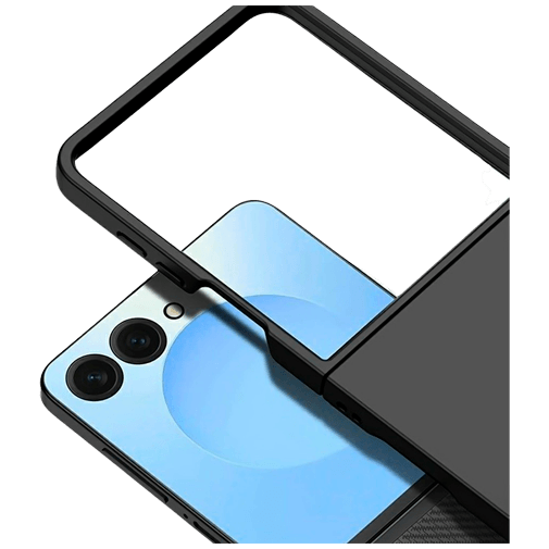 Just in Case PC Back Cover Preto Samsung Galaxy Z Flip 7