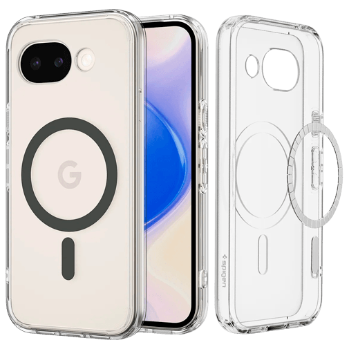 Spigen Ultra Hybrid MagFit Back Cover Transparente/Cinzento Google Pixel 10a