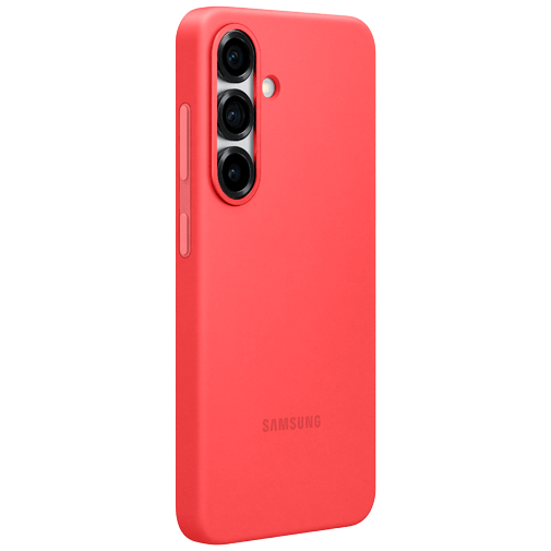 Samsung Silicone Back Cover Vermelho Samsung Galaxy S25