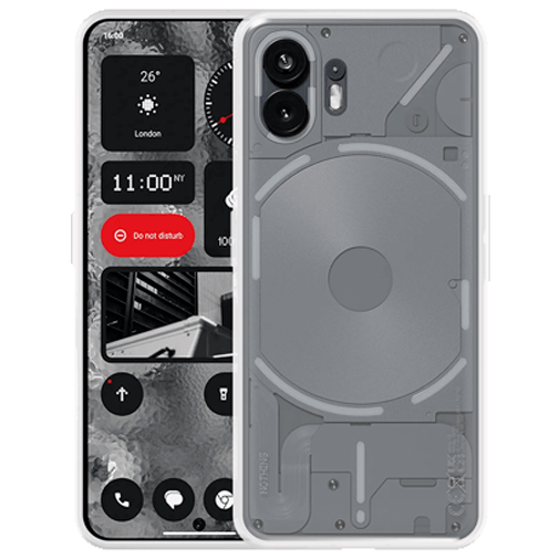 Just in Case TPU Back Cover Transparente Nothing Phone (2)