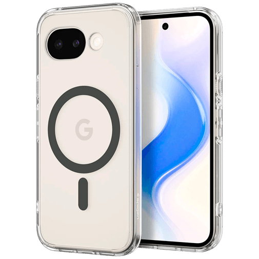 Spigen Ultra Hybrid MagFit Back Cover Transparente/Cinzento Google Pixel 10a
