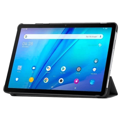 Just in Case Book Case Couro-PU Preto Tcl Tab 10S