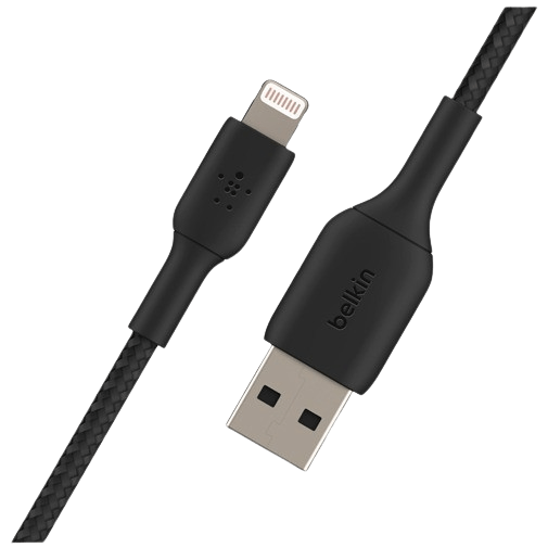 Belkin Boost Charge Lightning Cabo Braided 2 Metros Preto