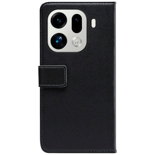 Mobilize PU-Couro Book Capa Preto OPPO Find X9 Pro