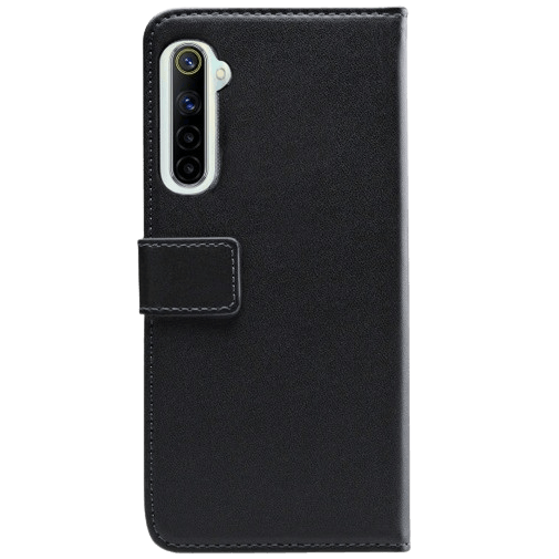 Mobilize Book Case Couro-PU Preto Realme 6S