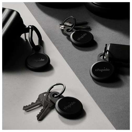 Chipolo LOOP Preto 4-Pack