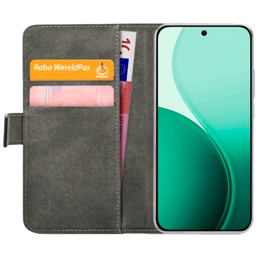 Mobilize PU-Couro Book Capa Preto OPPO Reno14 5G