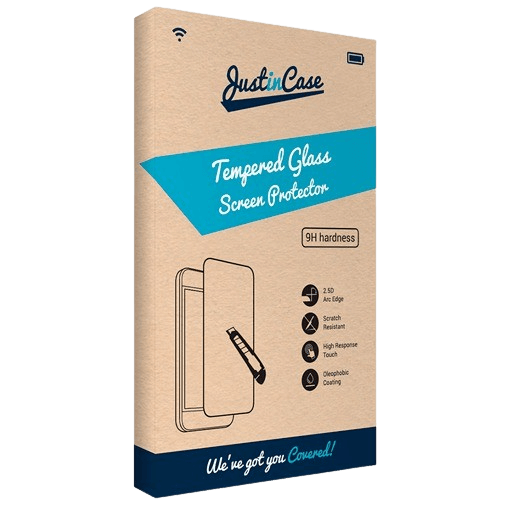 Just in Case Clear Protector de Ecrã de Vidro Temperado Apple iPhone 13/13 Pro