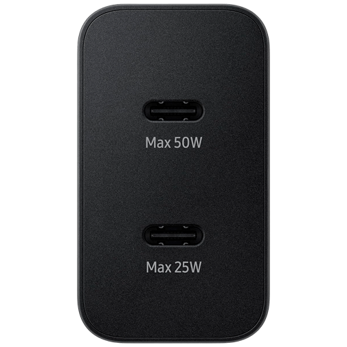 Samsung Dual USB-C Carregador Rápido 50W Preto