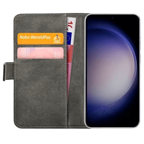 Mobilize Pu-Couro Book Capa Preto Samsung Galaxy S23