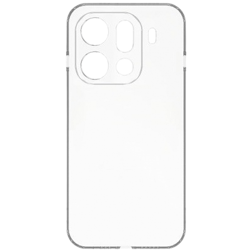 Just in Case TPU Back Cover Transparente OPPO Find X9 Pro