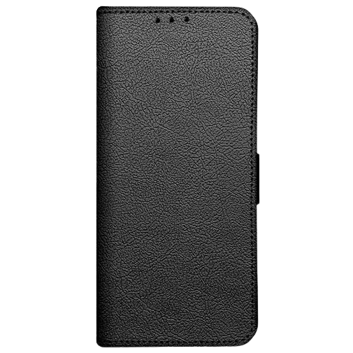 Just in Case Book Case Couro-PU Preto Xiaomi Redmi 10C