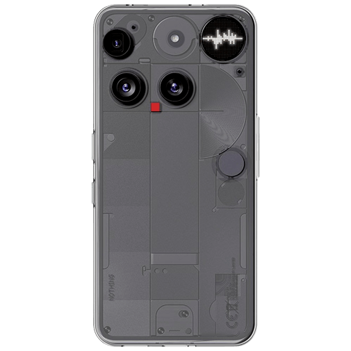 Just in Case TPU Back Cover Transparente Nothing Phone (3)