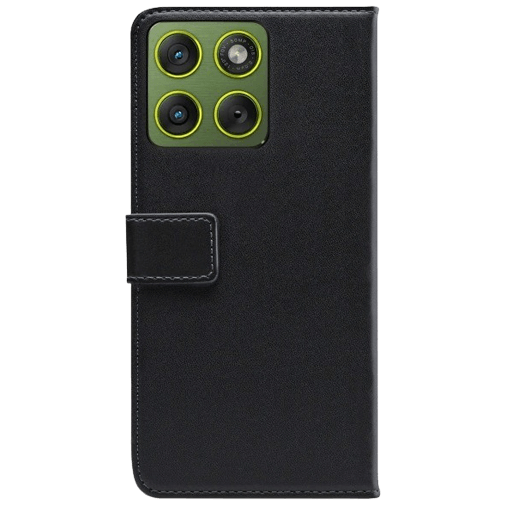 Mobilize PU-Couro Book Capa Preto Motorola Edge 70