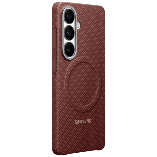 Samsung Carbon Back Cover Vermelho Magnético Samsung Galaxy S26