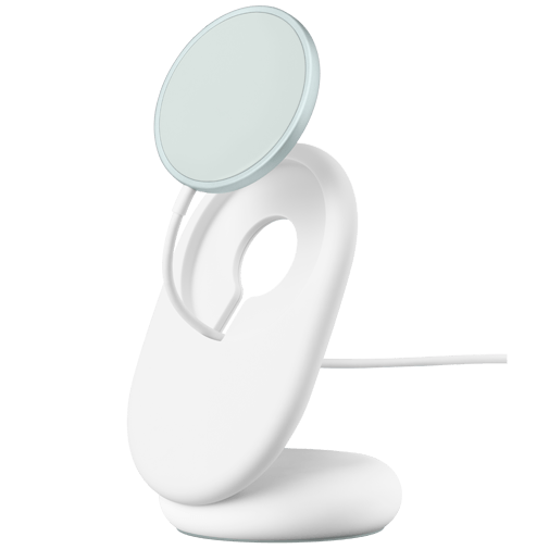 Google Pixelsnap Carregador Rápido Sem Fios com Suporte Branco