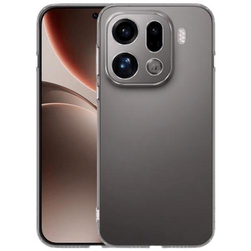 Just in Case TPU Back Cover Transparente OPPO Find X9 Pro